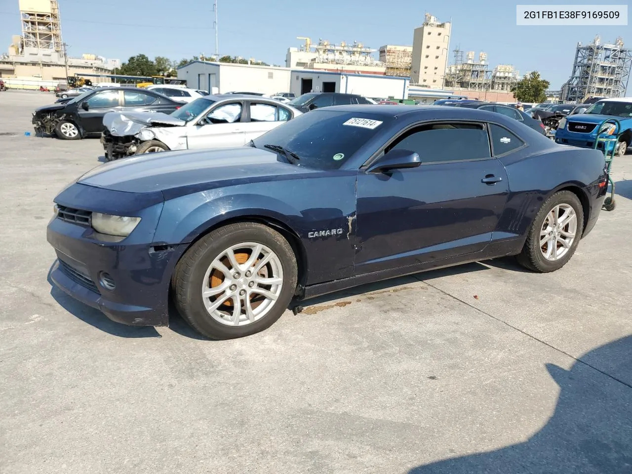 2G1FB1E38F9169509 2015 Chevrolet Camaro Ls