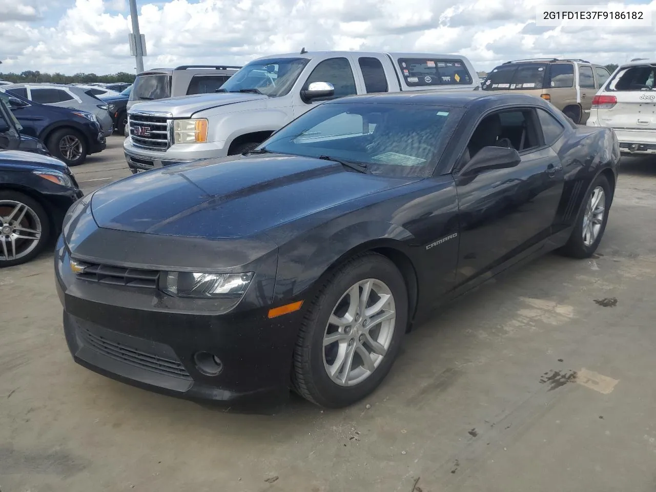 2015 Chevrolet Camaro Lt VIN: 2G1FD1E37F9186182 Lot: 75273994