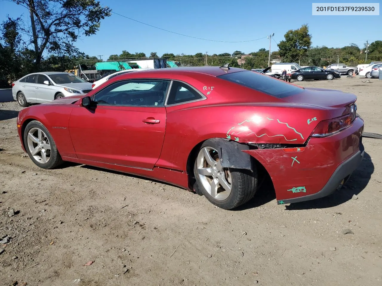 2015 Chevrolet Camaro Lt VIN: 2G1FD1E37F9239530 Lot: 75298794