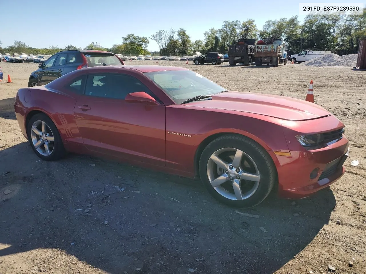 2015 Chevrolet Camaro Lt VIN: 2G1FD1E37F9239530 Lot: 75298794