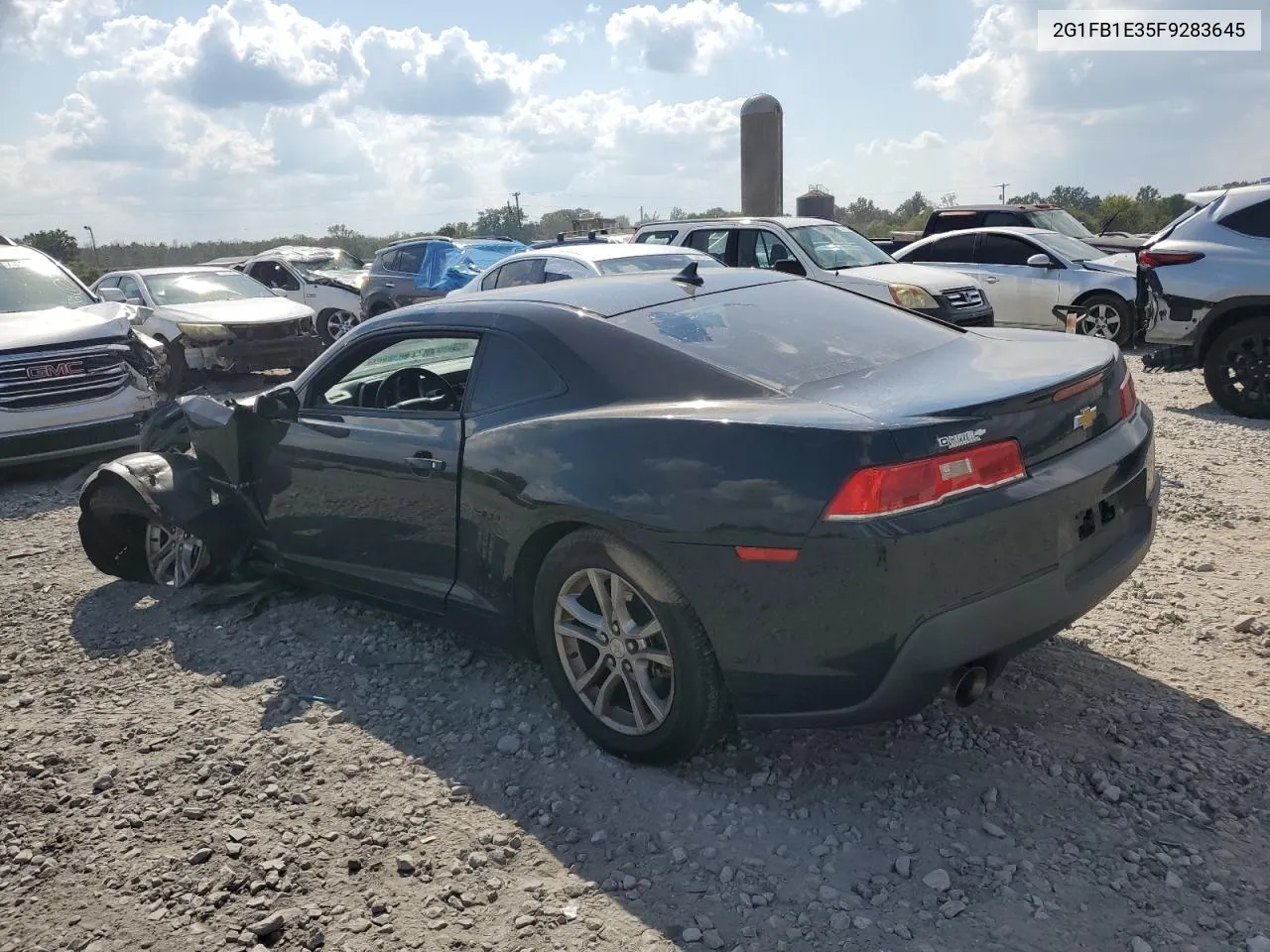 2015 Chevrolet Camaro Ls VIN: 2G1FB1E35F9283645 Lot: 75552024