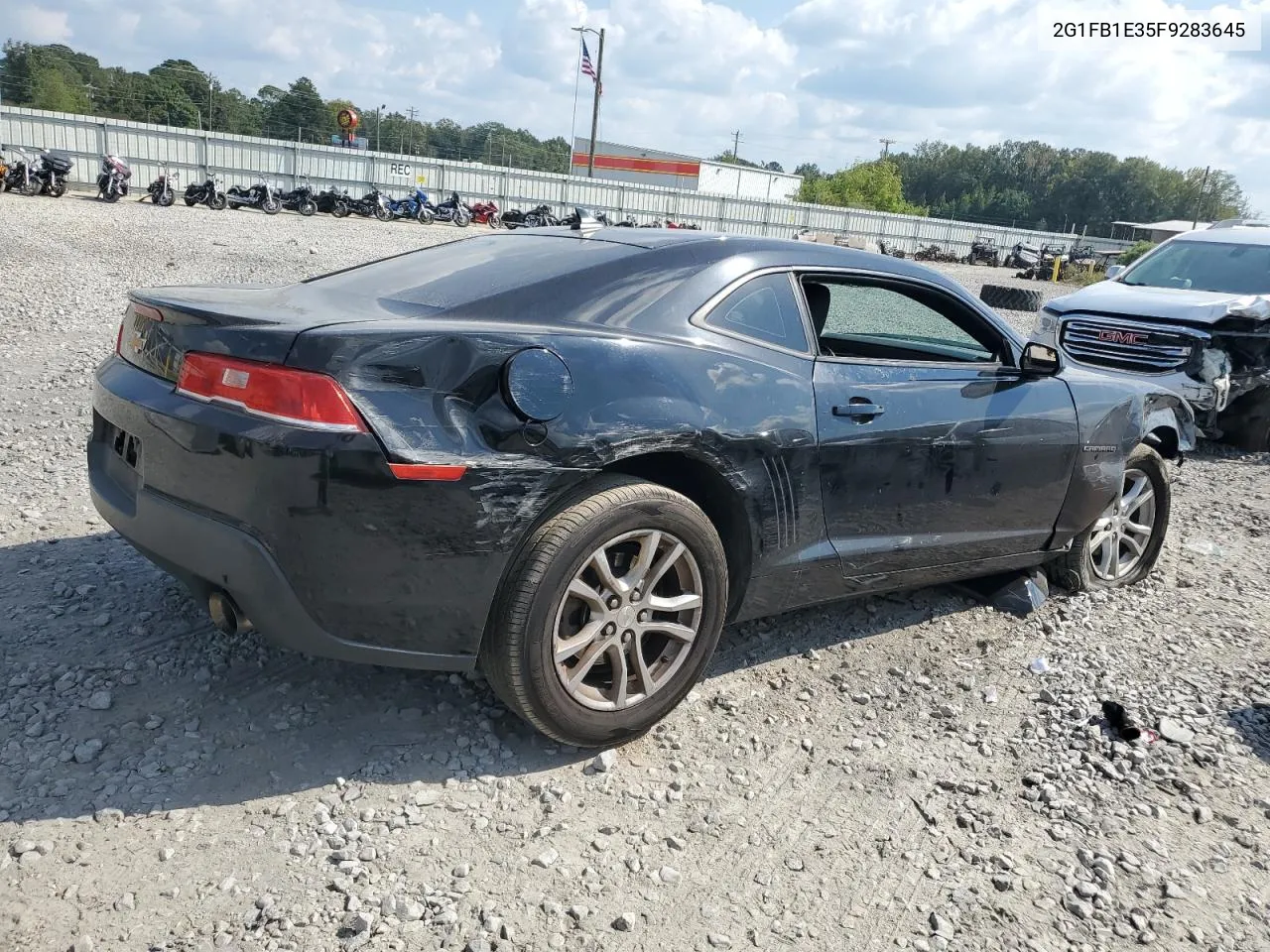 2015 Chevrolet Camaro Ls VIN: 2G1FB1E35F9283645 Lot: 75552024