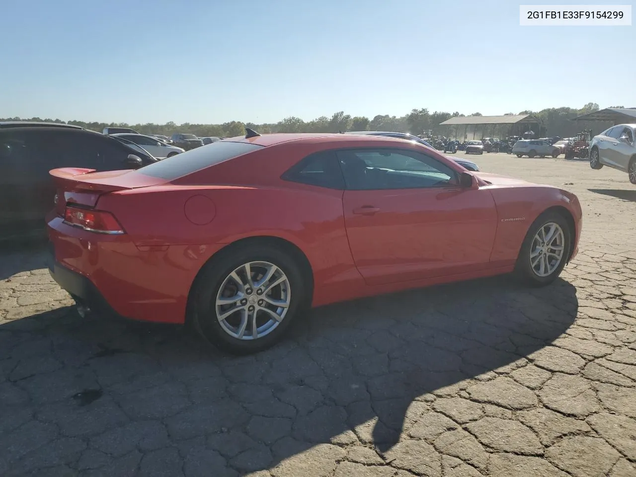 2015 Chevrolet Camaro Ls VIN: 2G1FB1E33F9154299 Lot: 75916744