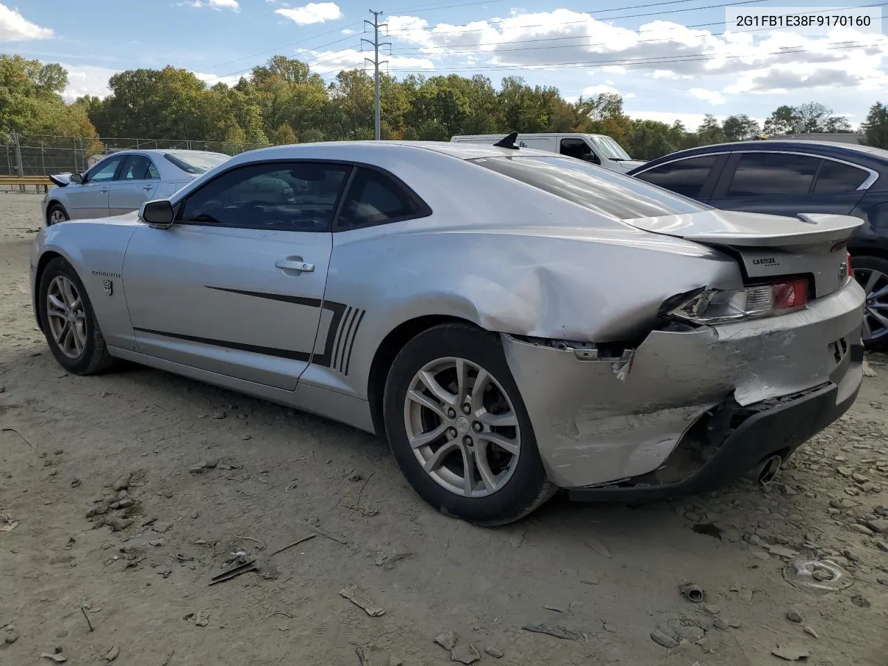 2015 Chevrolet Camaro Ls VIN: 2G1FB1E38F9170160 Lot: 76086674