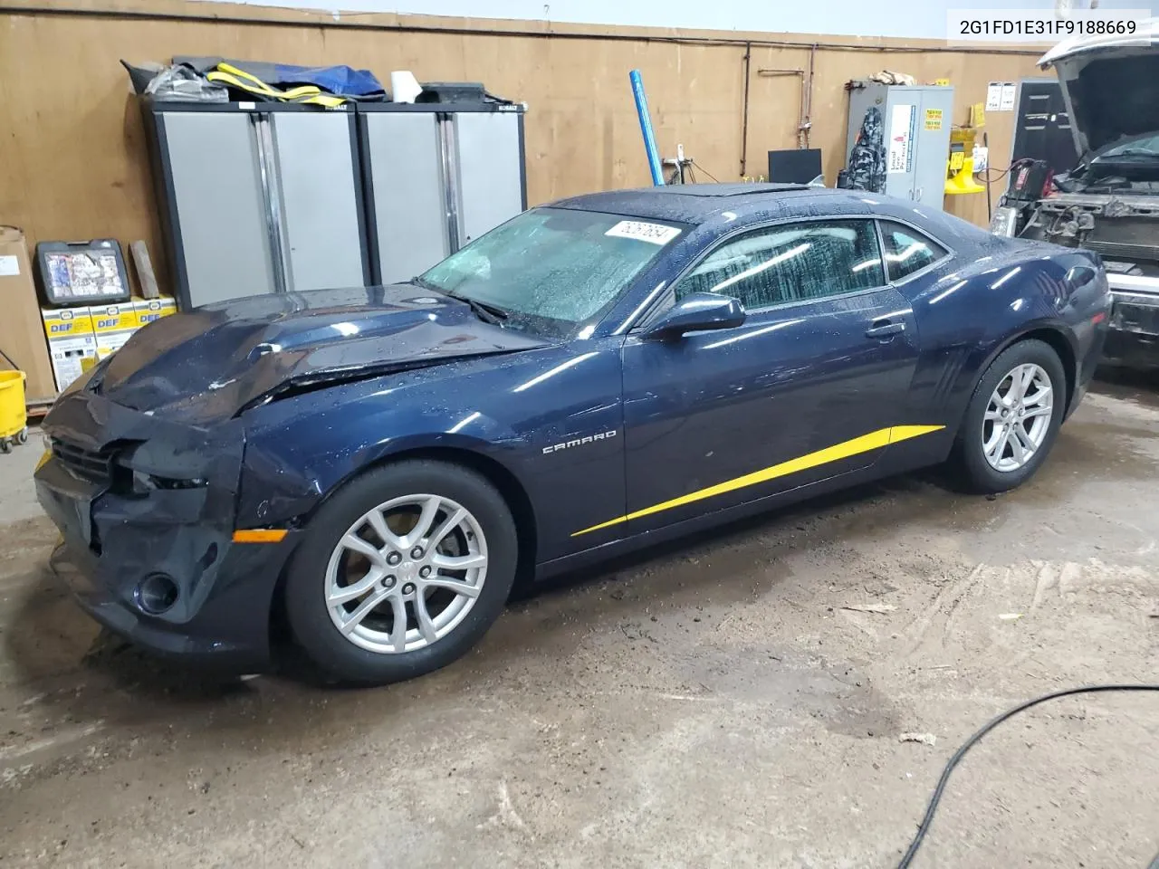 2015 Chevrolet Camaro Lt VIN: 2G1FD1E31F9188669 Lot: 76267654