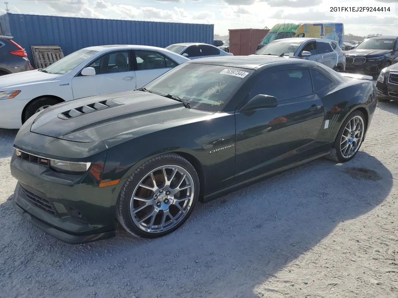 2015 Chevrolet Camaro 2Ss VIN: 2G1FK1EJ2F9244414 Lot: 76397344