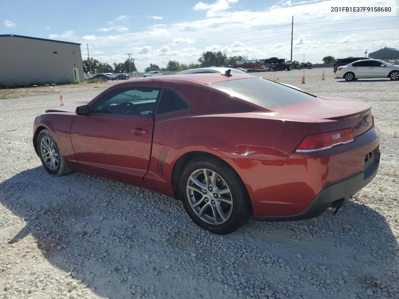 2015 Chevrolet Camaro Ls VIN: 2G1FB1E37F9158680 Lot: 76595234