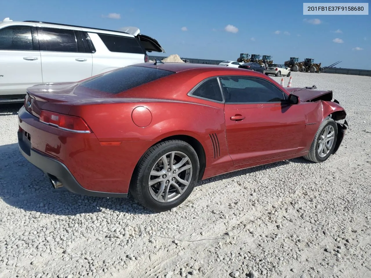 2015 Chevrolet Camaro Ls VIN: 2G1FB1E37F9158680 Lot: 76595234