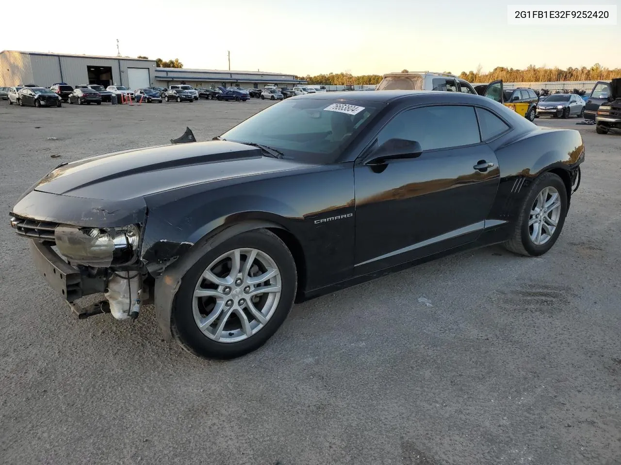 2015 Chevrolet Camaro Ls VIN: 2G1FB1E32F9252420 Lot: 76663804