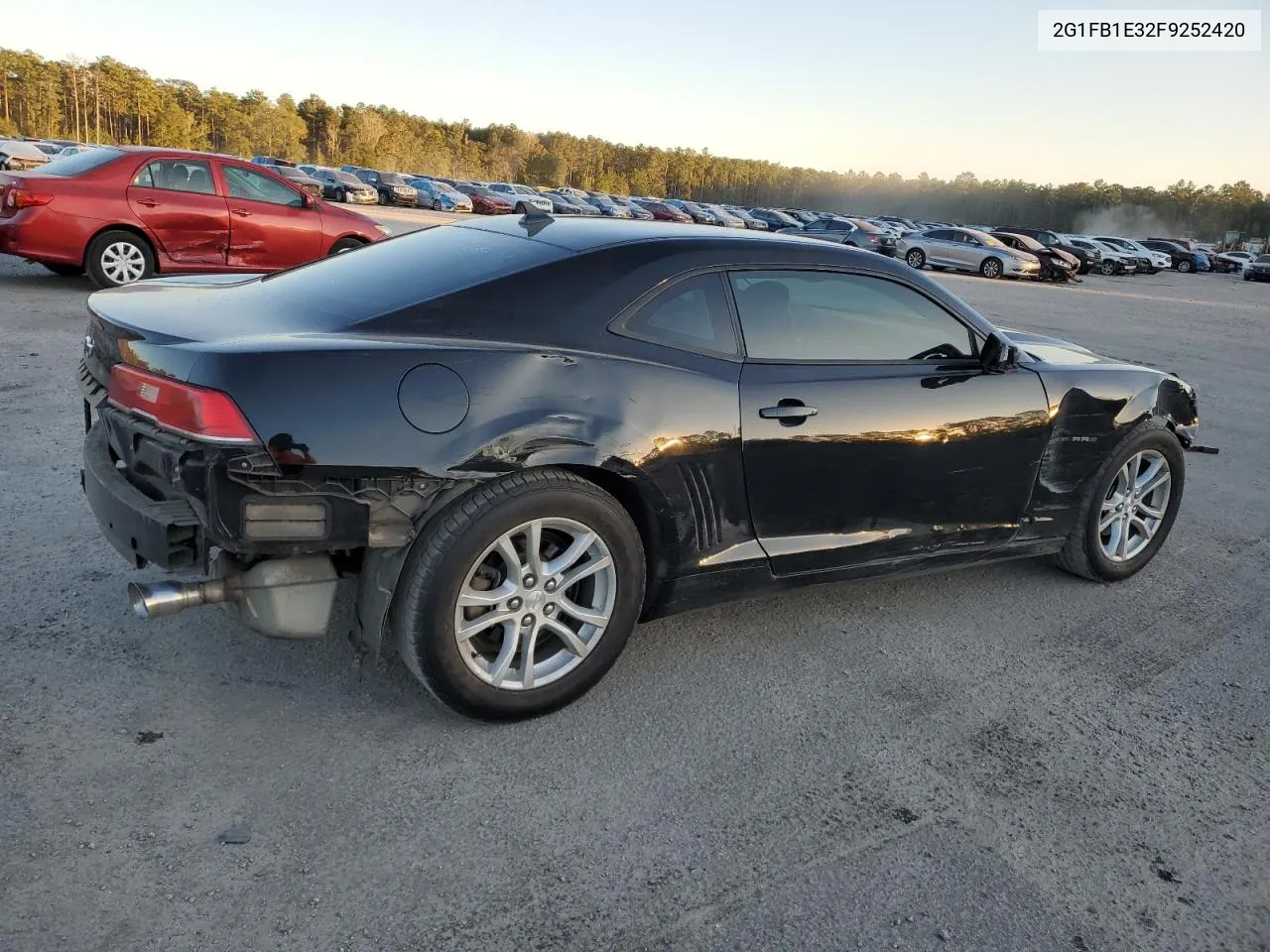 2015 Chevrolet Camaro Ls VIN: 2G1FB1E32F9252420 Lot: 76663804