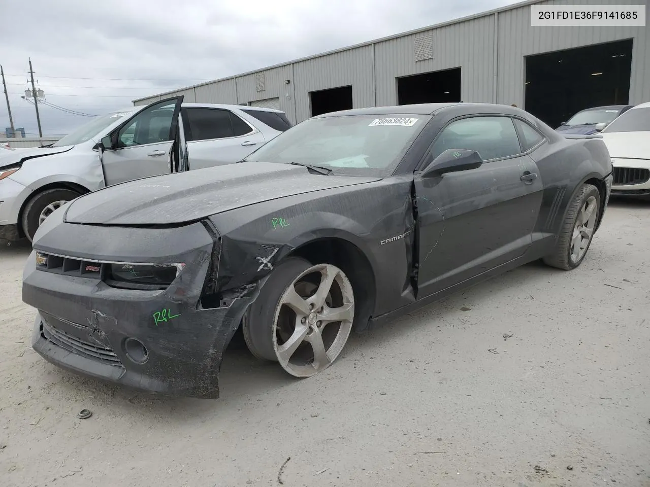 2015 Chevrolet Camaro Lt VIN: 2G1FD1E36F9141685 Lot: 76663824