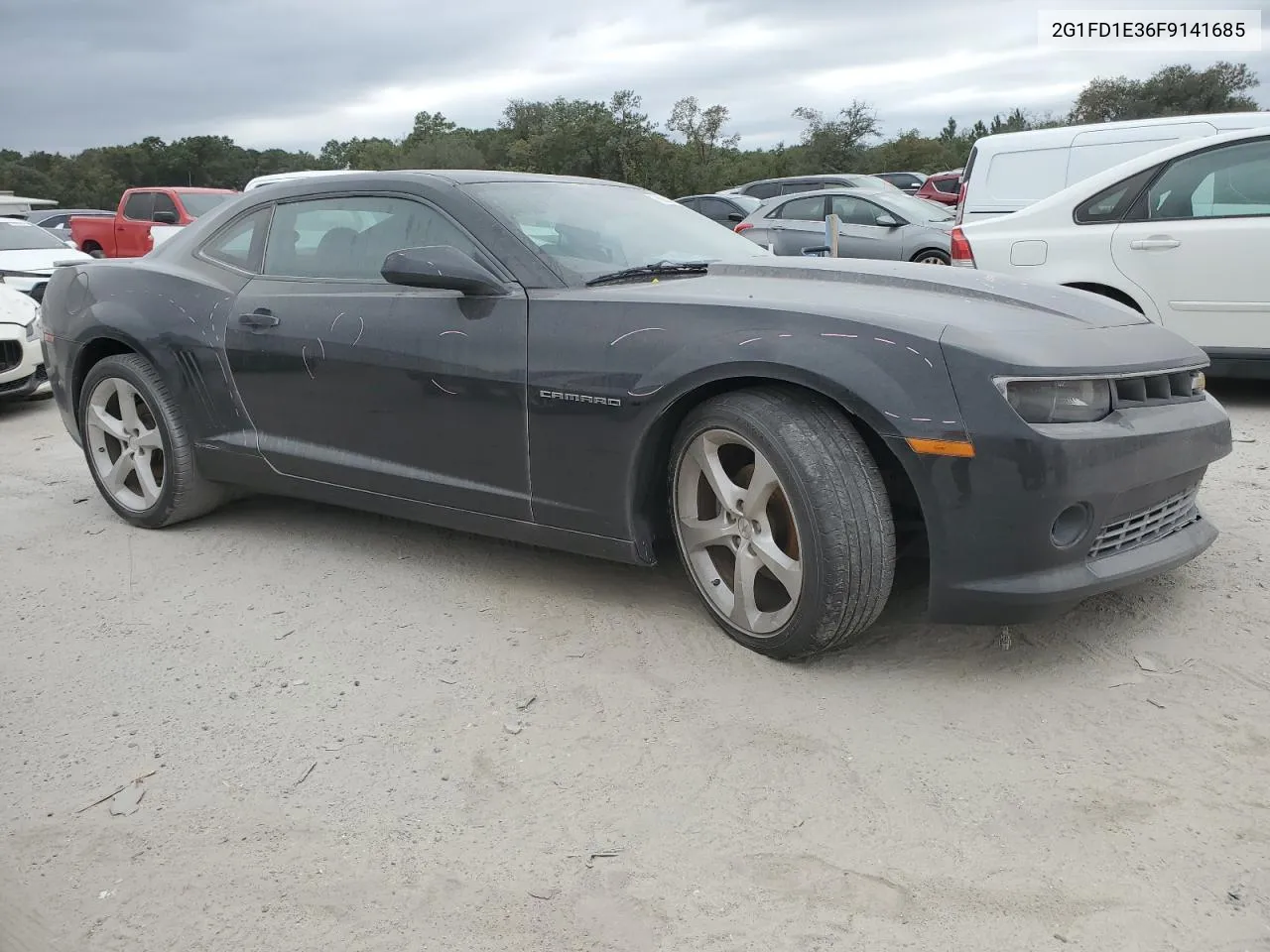 2015 Chevrolet Camaro Lt VIN: 2G1FD1E36F9141685 Lot: 76663824