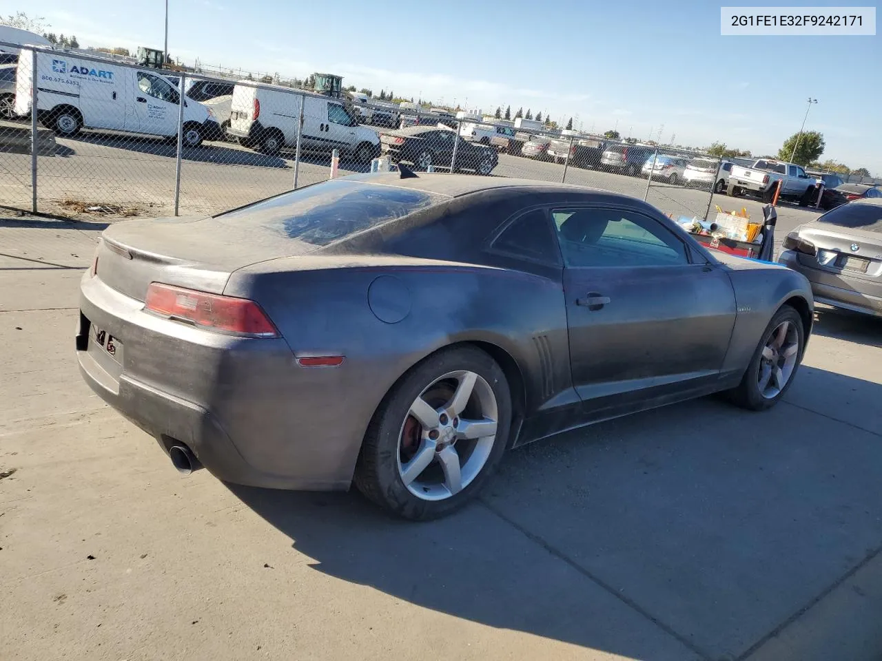 2G1FE1E32F9242171 2015 Chevrolet Camaro Lt