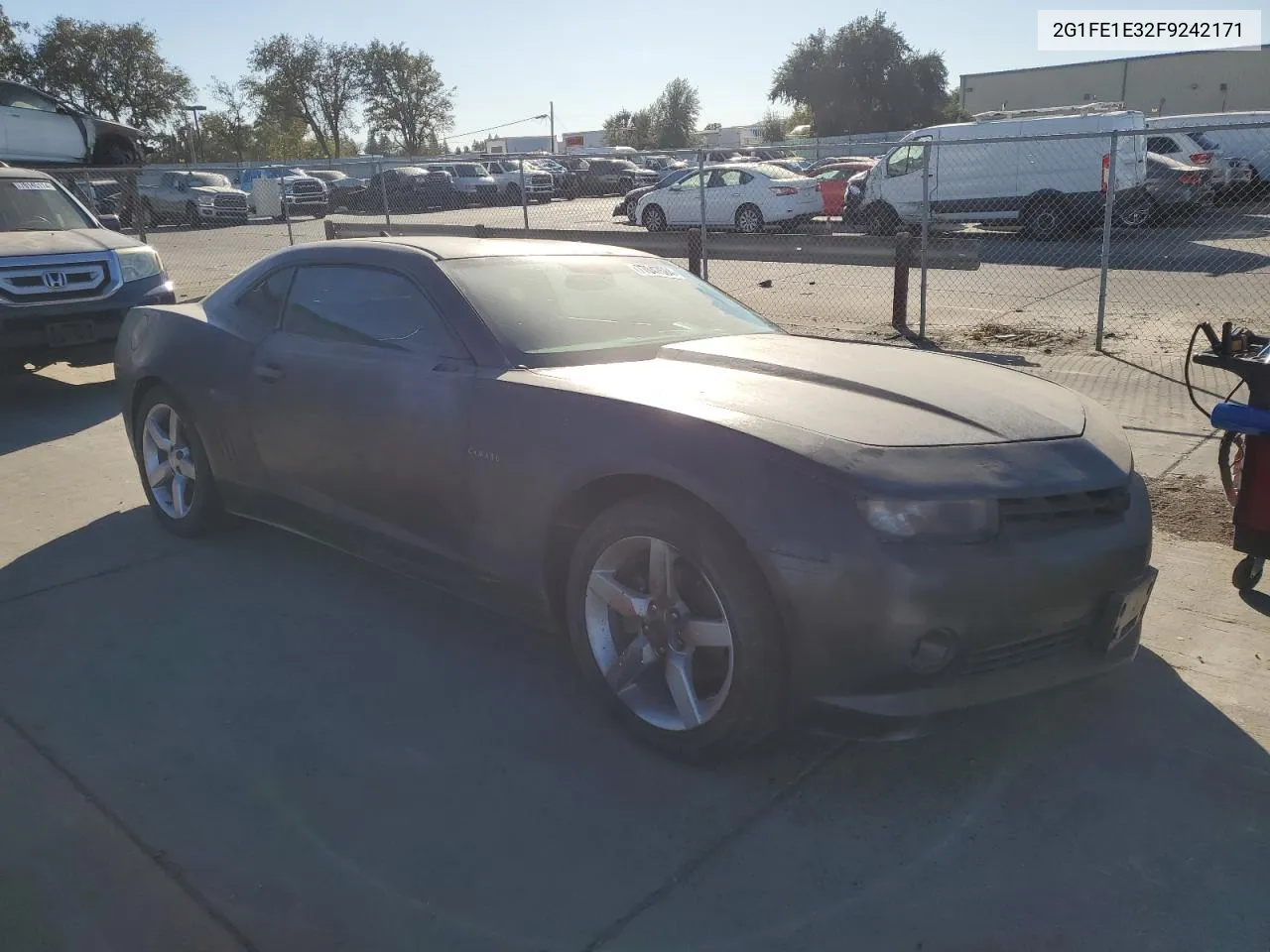 2G1FE1E32F9242171 2015 Chevrolet Camaro Lt