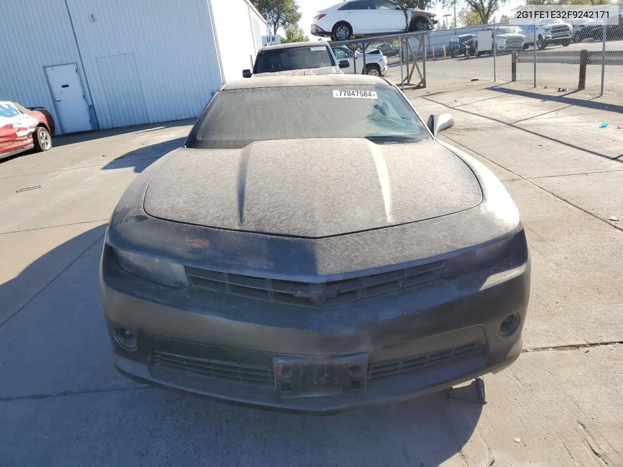 2G1FE1E32F9242171 2015 Chevrolet Camaro Lt