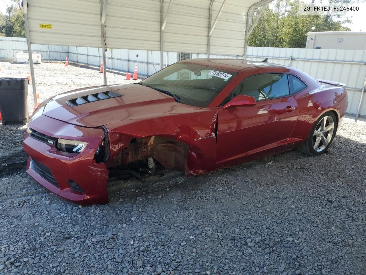 2015 Chevrolet Camaro 2Ss VIN: 2G1FK1EJ1F9246400 Lot: 77258274