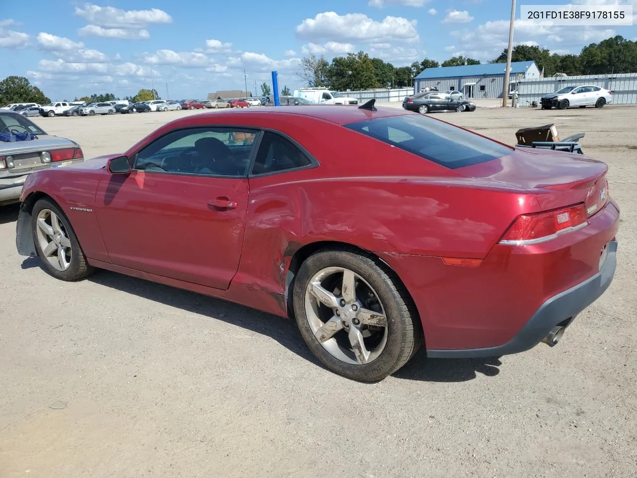 2015 Chevrolet Camaro Lt VIN: 2G1FD1E38F9178155 Lot: 77313924