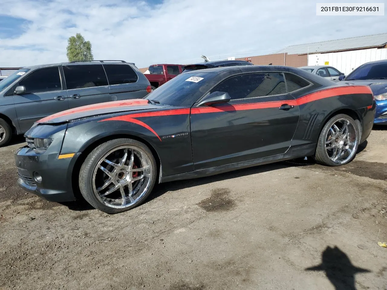 2015 Chevrolet Camaro Ls VIN: 2G1FB1E30F9216631 Lot: 77481554