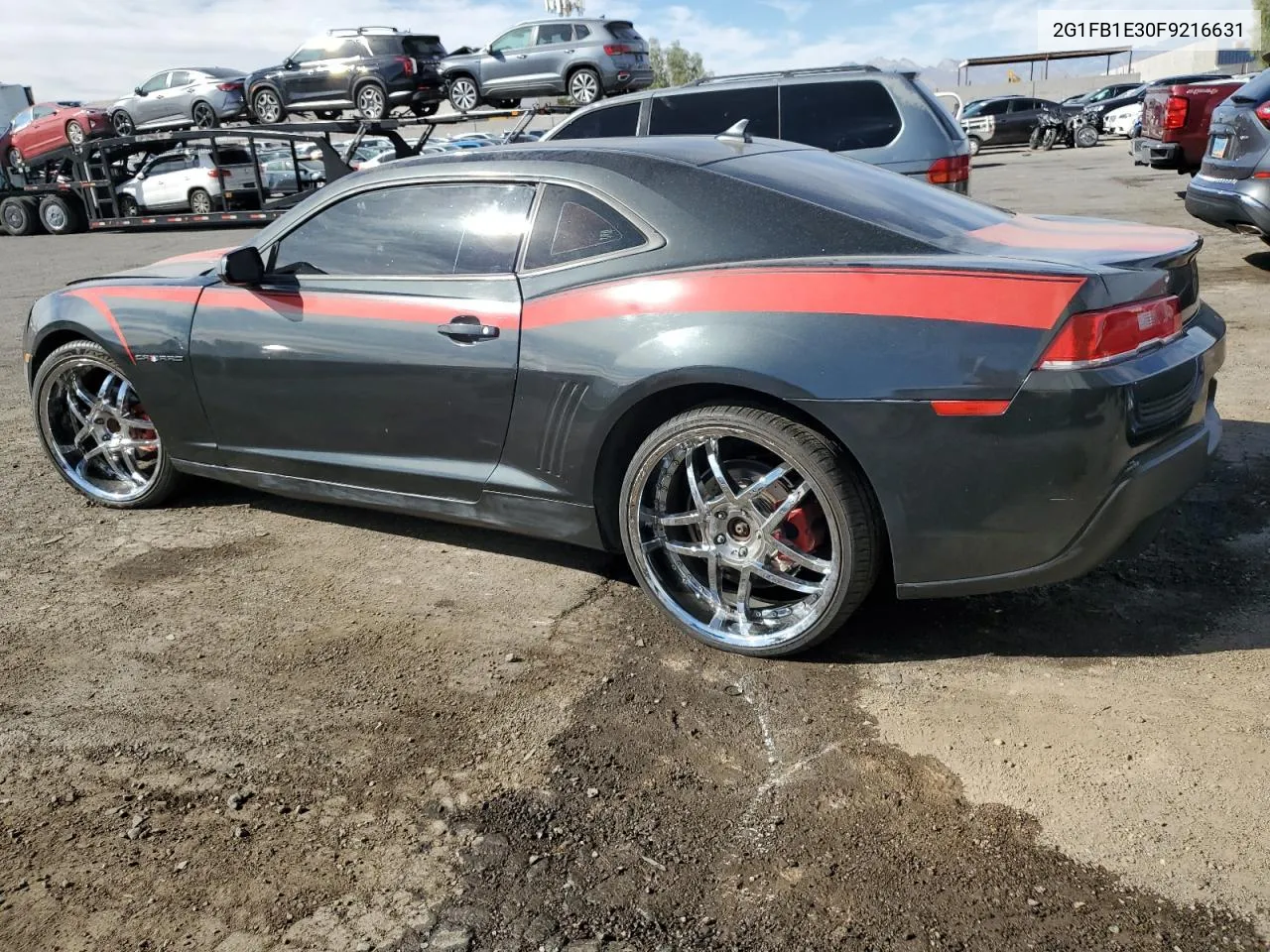 2015 Chevrolet Camaro Ls VIN: 2G1FB1E30F9216631 Lot: 77481554