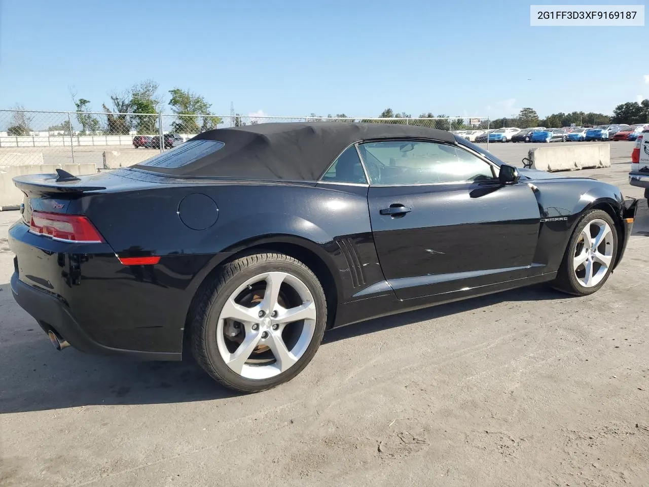 2015 Chevrolet Camaro Lt VIN: 2G1FF3D3XF9169187 Lot: 77641174