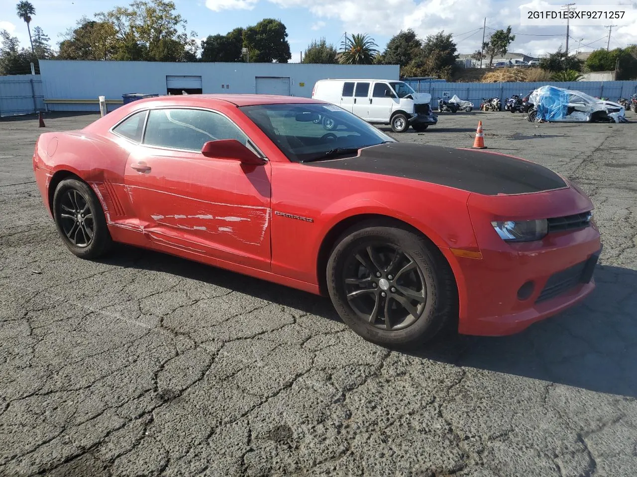 2015 Chevrolet Camaro Lt VIN: 2G1FD1E3XF9271257 Lot: 77781414