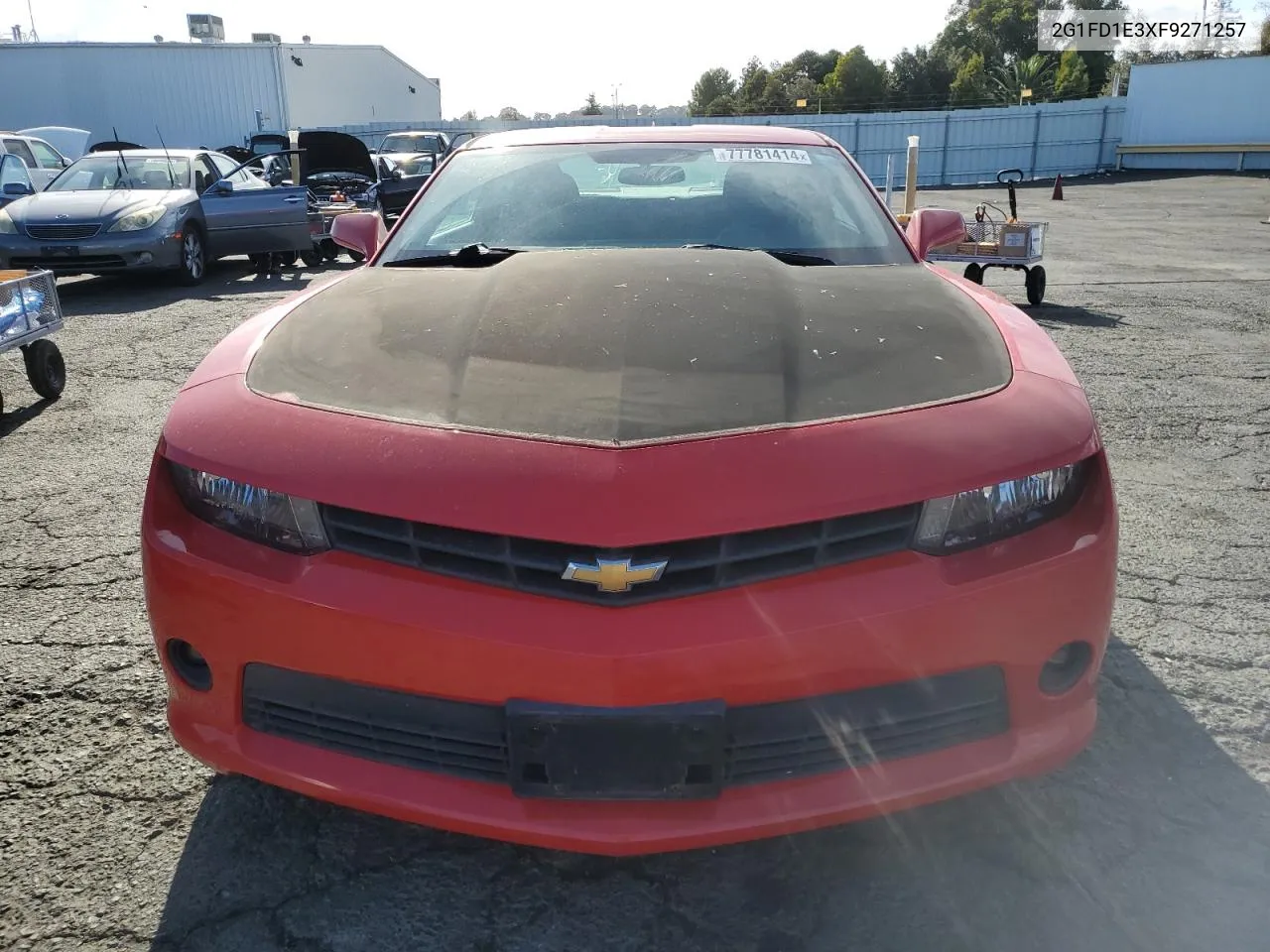 2015 Chevrolet Camaro Lt VIN: 2G1FD1E3XF9271257 Lot: 77781414