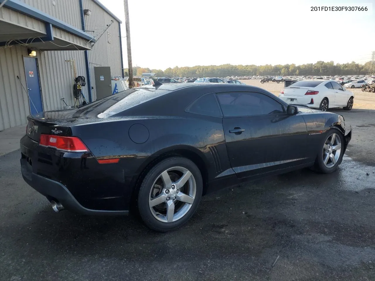 2015 Chevrolet Camaro Lt VIN: 2G1FD1E30F9307666 Lot: 78010834