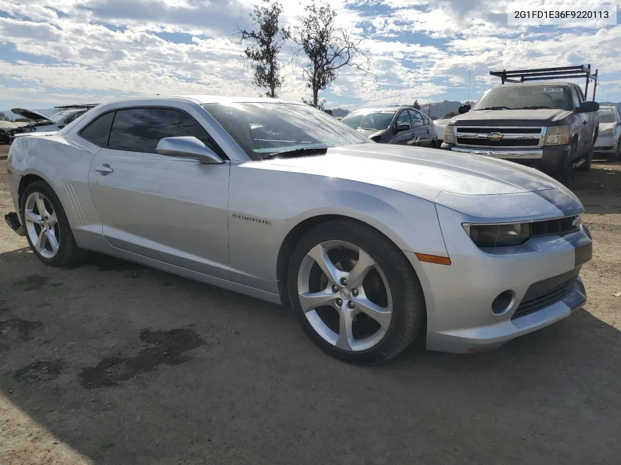 2015 Chevrolet Camaro Lt VIN: 2G1FD1E36F9220113 Lot: 78075004