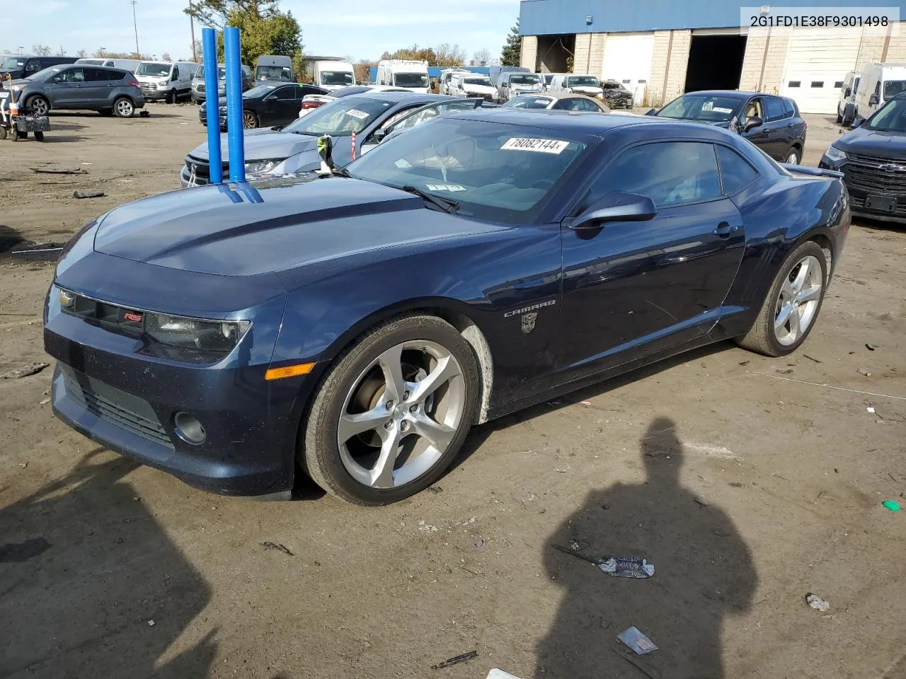 2015 Chevrolet Camaro Lt VIN: 2G1FD1E38F9301498 Lot: 78082144