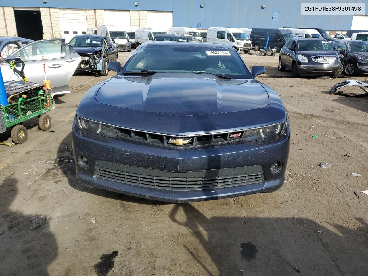 2015 Chevrolet Camaro Lt VIN: 2G1FD1E38F9301498 Lot: 78082144