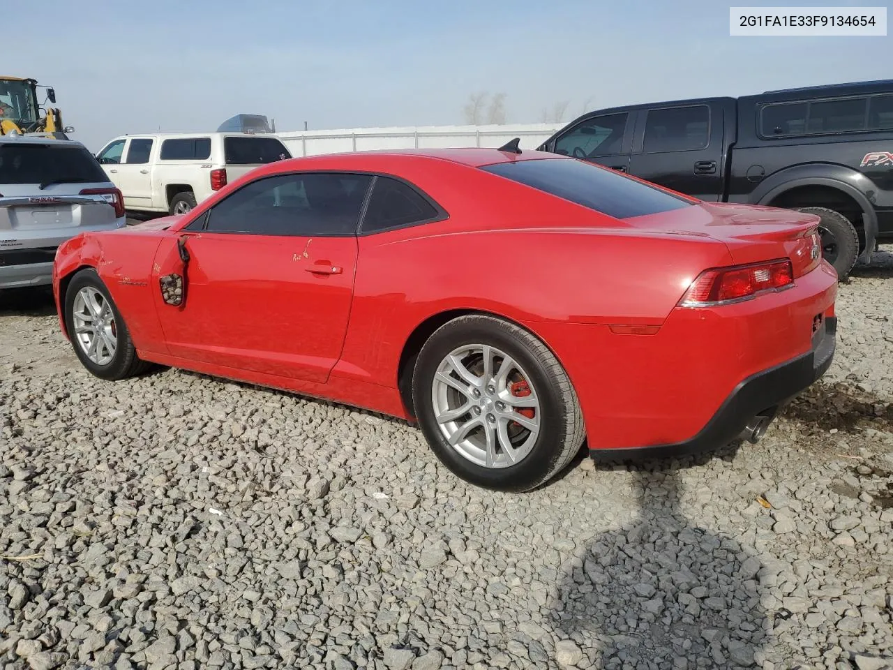 2015 Chevrolet Camaro Ls VIN: 2G1FA1E33F9134654 Lot: 78138284