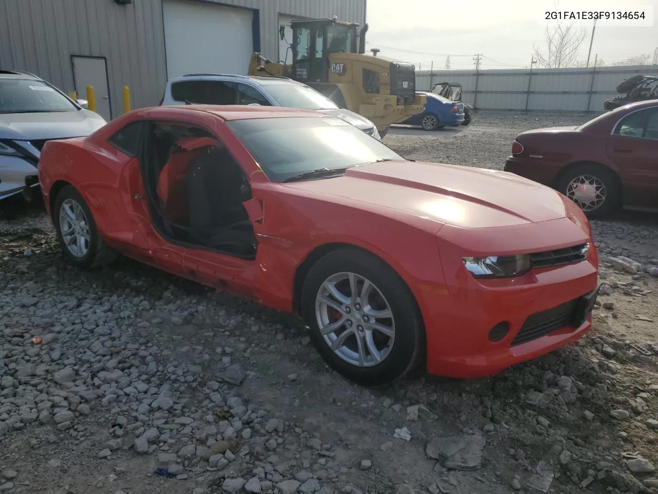 2015 Chevrolet Camaro Ls VIN: 2G1FA1E33F9134654 Lot: 78138284