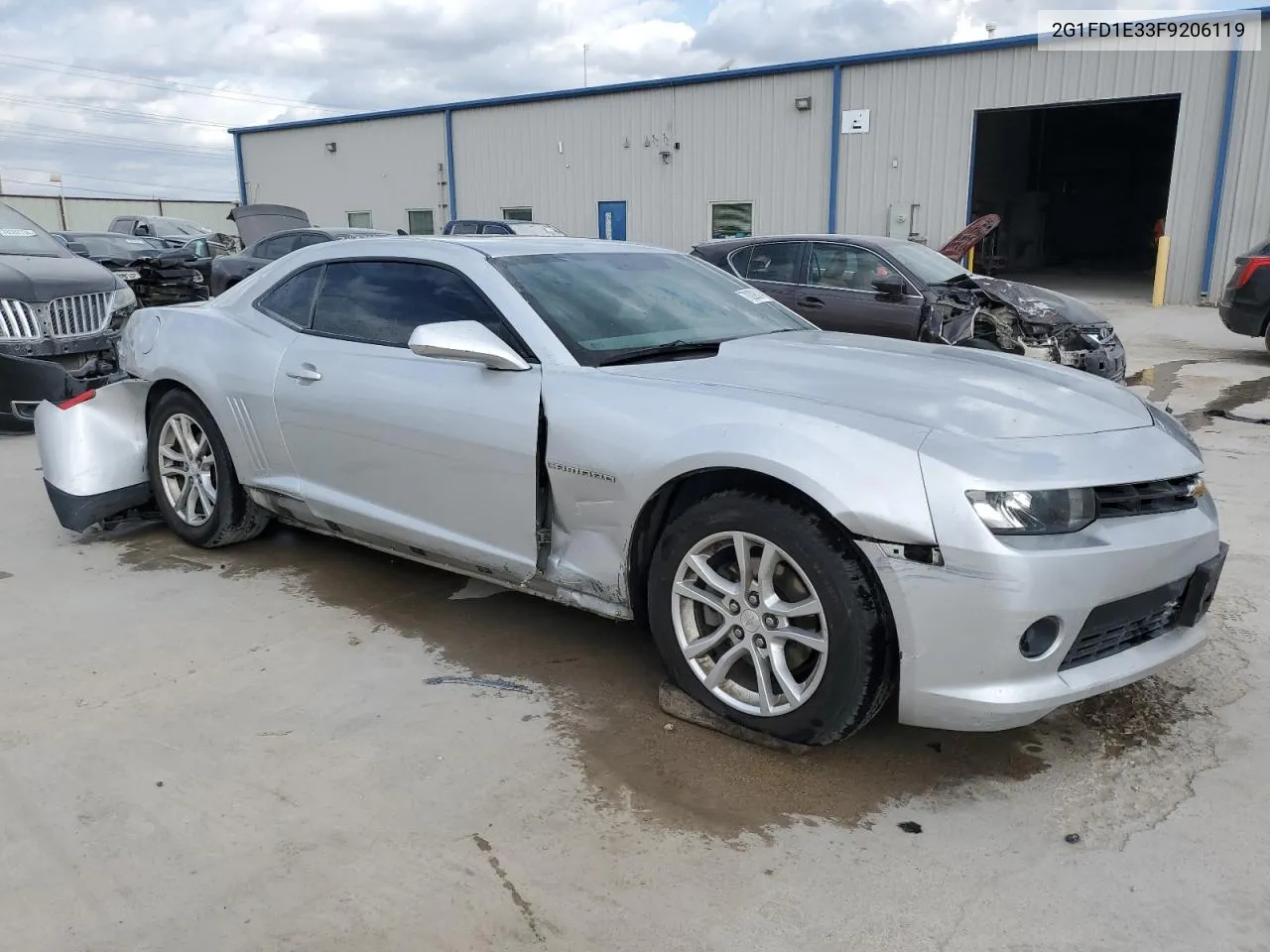 2015 Chevrolet Camaro Lt VIN: 2G1FD1E33F9206119 Lot: 78209324