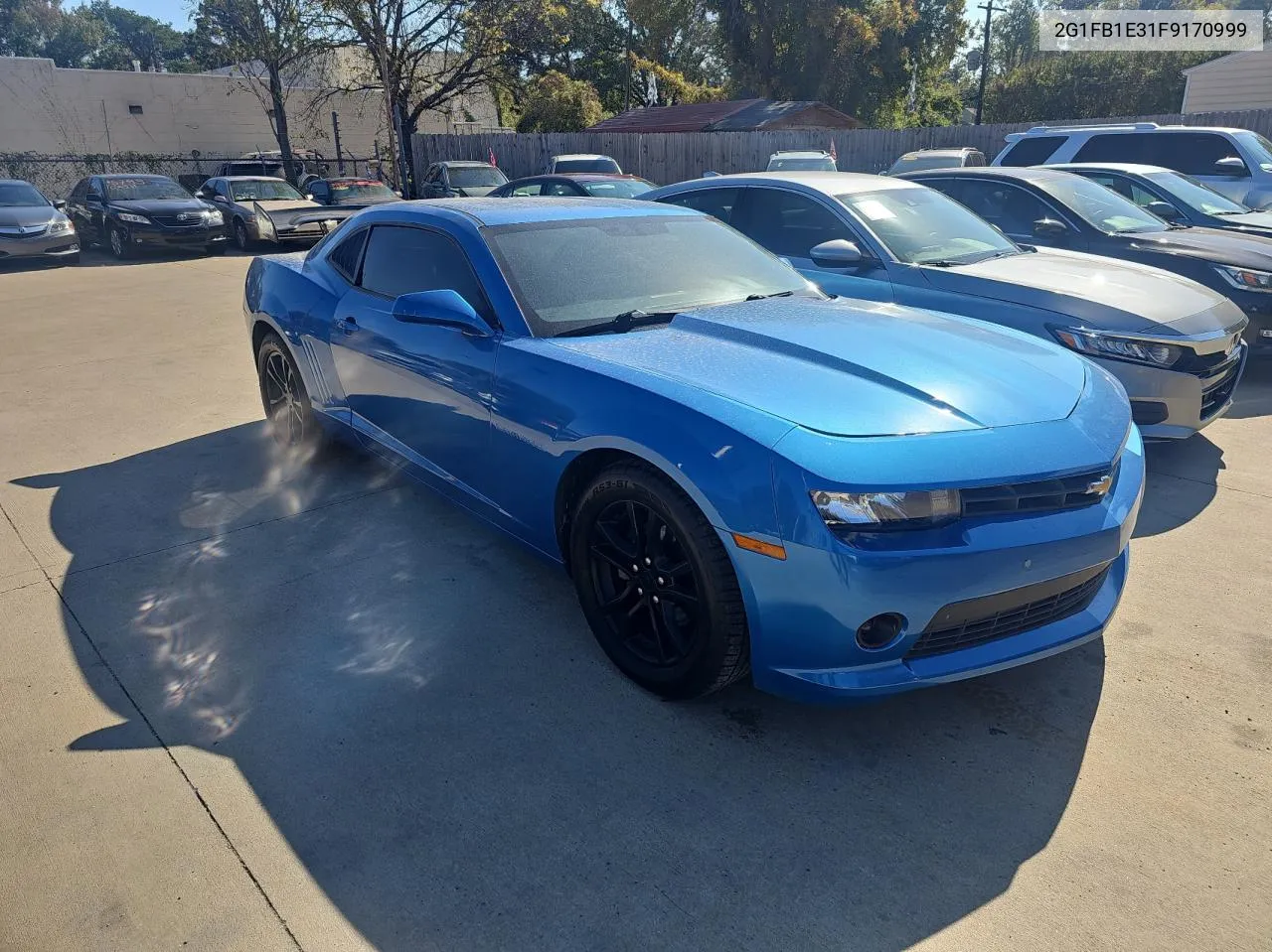 2015 Chevrolet Camaro Ls VIN: 2G1FB1E31F9170999 Lot: 78894264