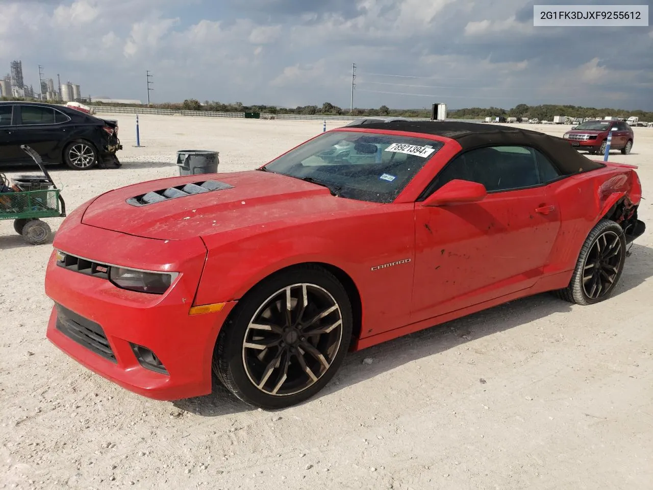 2015 Chevrolet Camaro 2Ss VIN: 2G1FK3DJXF9255612 Lot: 78921394