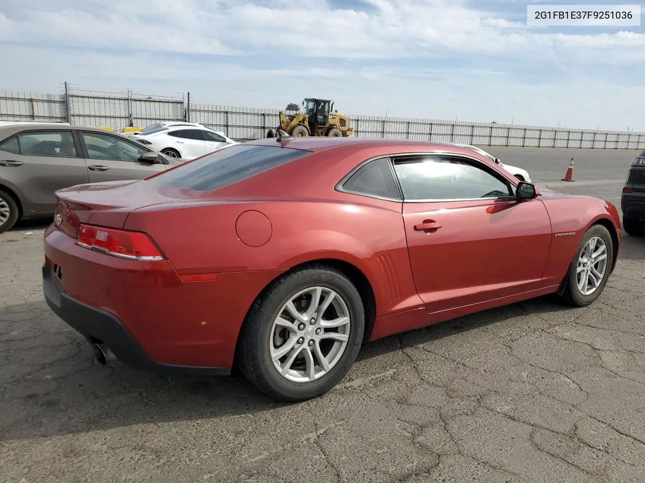 2015 Chevrolet Camaro Ls VIN: 2G1FB1E37F9251036 Lot: 79119224