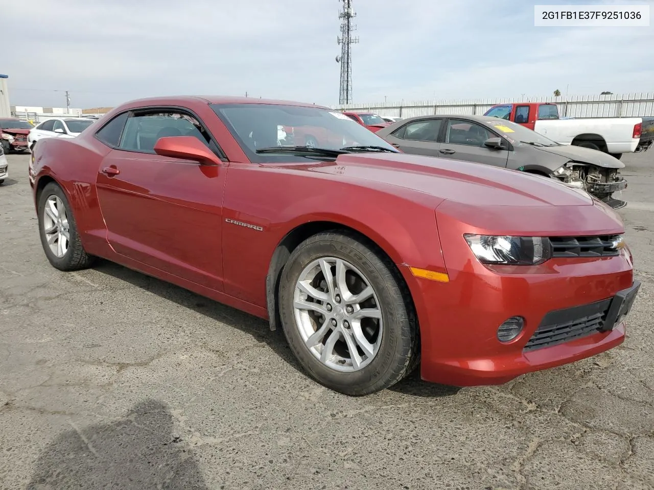 2015 Chevrolet Camaro Ls VIN: 2G1FB1E37F9251036 Lot: 79119224