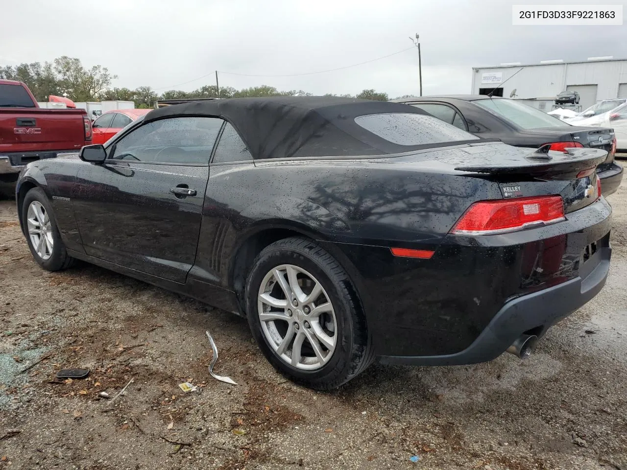 2015 Chevrolet Camaro Lt VIN: 2G1FD3D33F9221863 Lot: 79248684