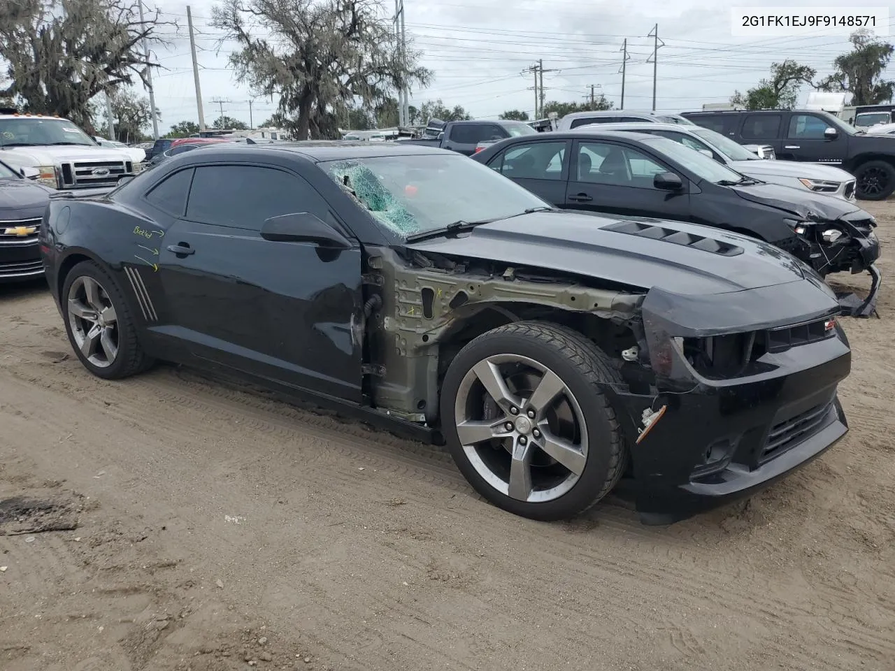 2015 Chevrolet Camaro 2Ss VIN: 2G1FK1EJ9F9148571 Lot: 79258294