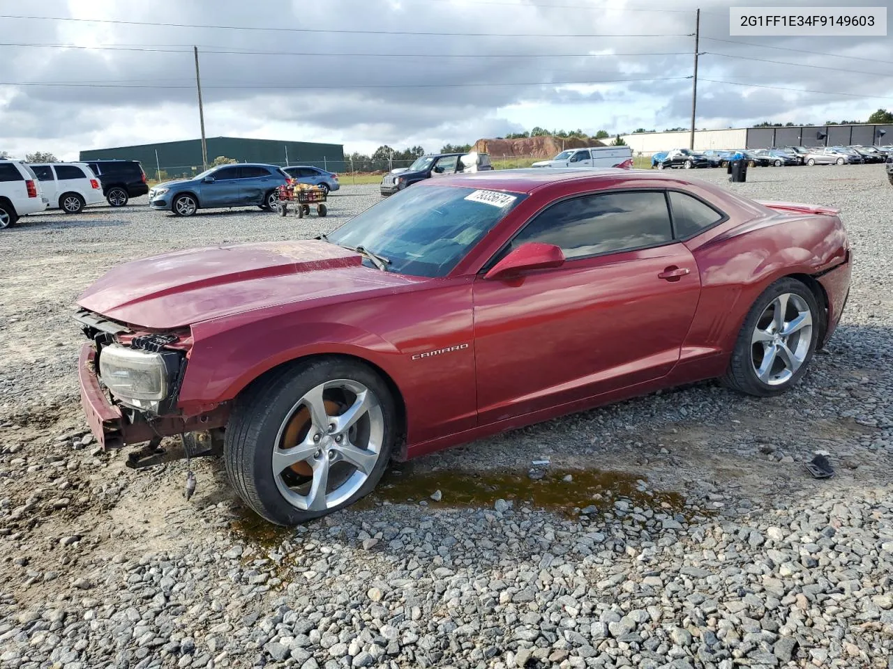 2015 Chevrolet Camaro Lt VIN: 2G1FF1E34F9149603 Lot: 79335674