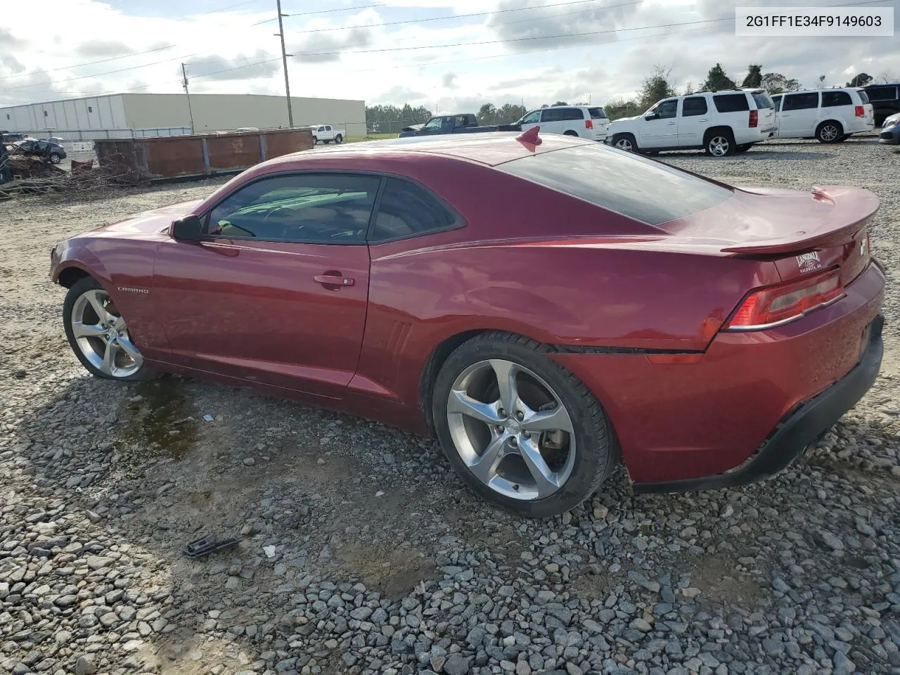 2015 Chevrolet Camaro Lt VIN: 2G1FF1E34F9149603 Lot: 79335674