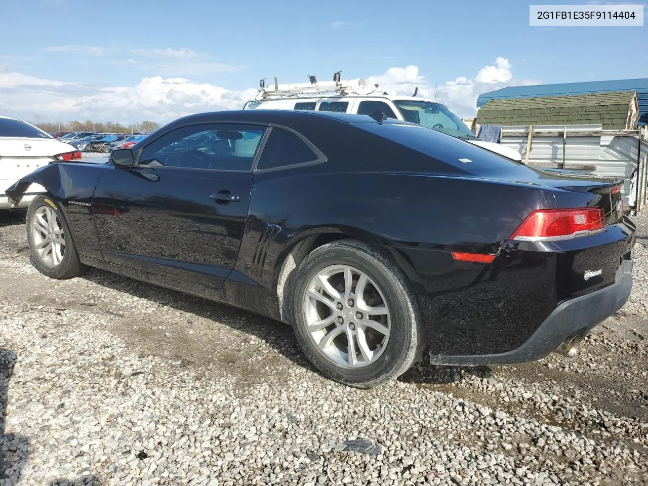 2015 Chevrolet Camaro Ls VIN: 2G1FB1E35F9114404 Lot: 79353724