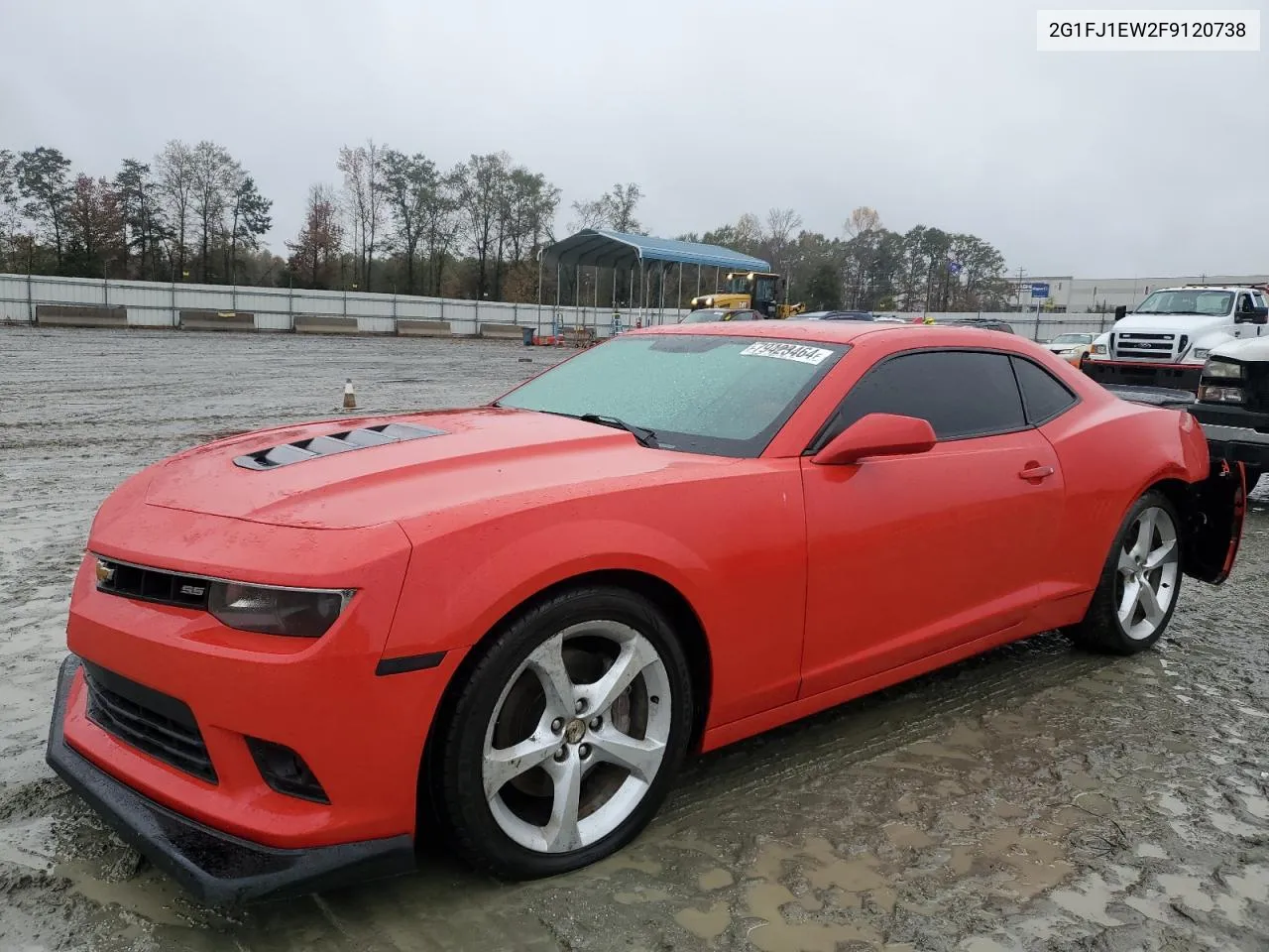 2015 Chevrolet Camaro 2Ss VIN: 2G1FJ1EW2F9120738 Lot: 79423464