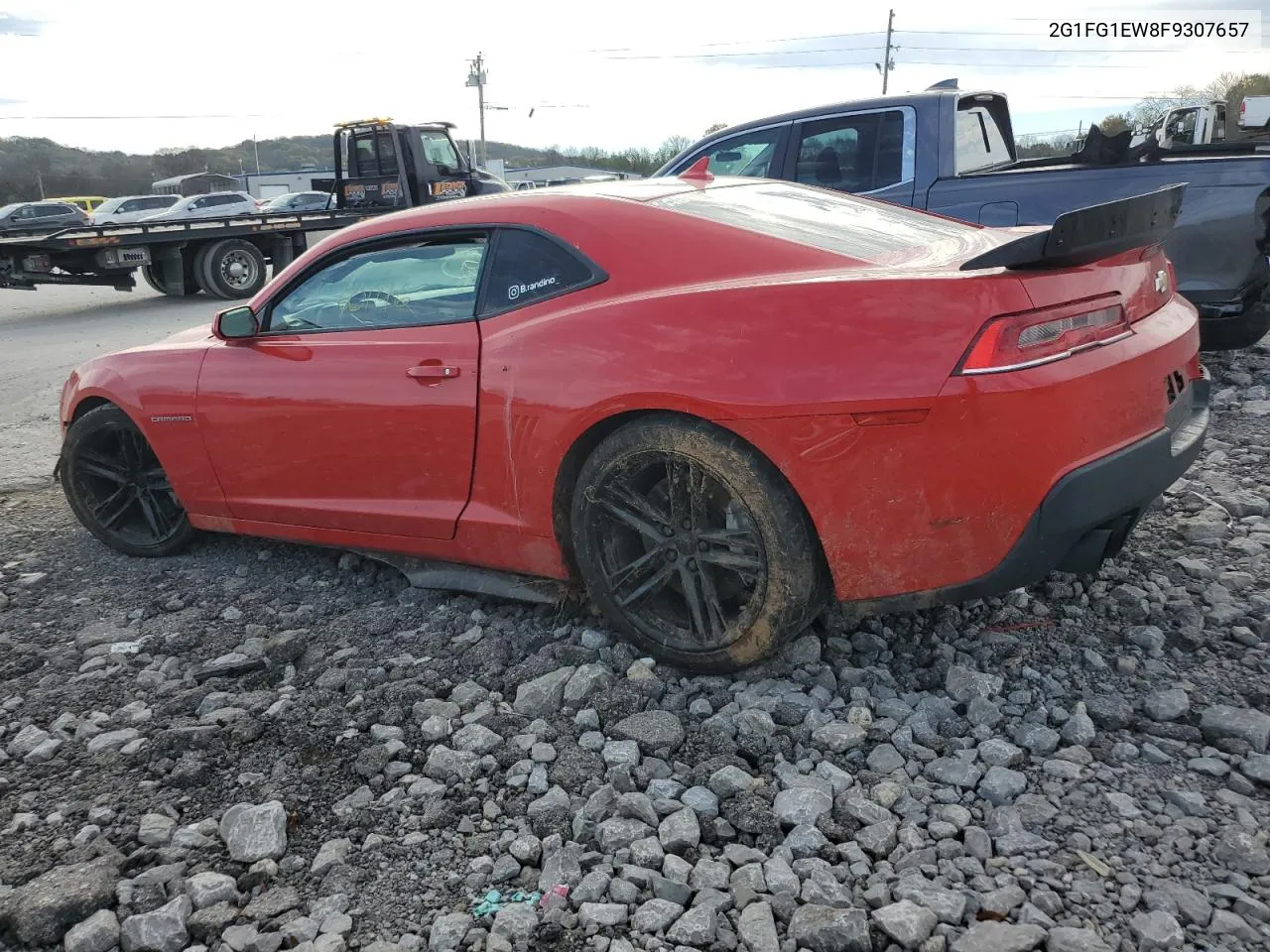 2015 Chevrolet Camaro Ss VIN: 2G1FG1EW8F9307657 Lot: 80530984