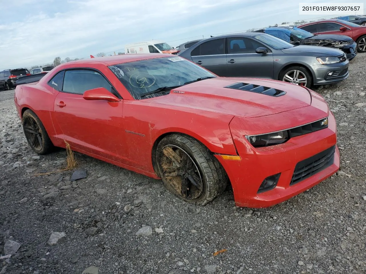 2015 Chevrolet Camaro Ss VIN: 2G1FG1EW8F9307657 Lot: 80530984