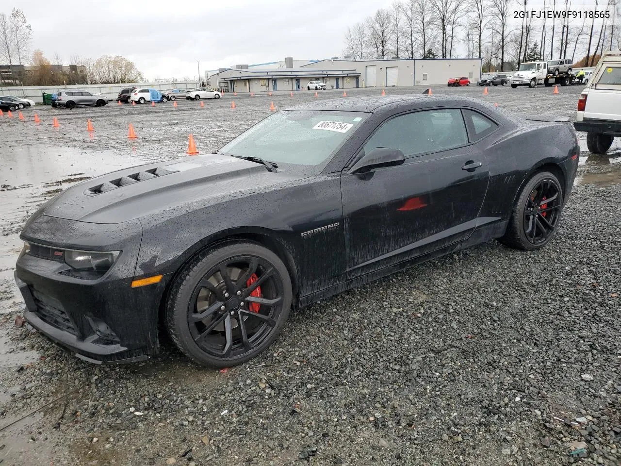 2015 Chevrolet Camaro 2Ss VIN: 2G1FJ1EW9F9118565 Lot: 80671754