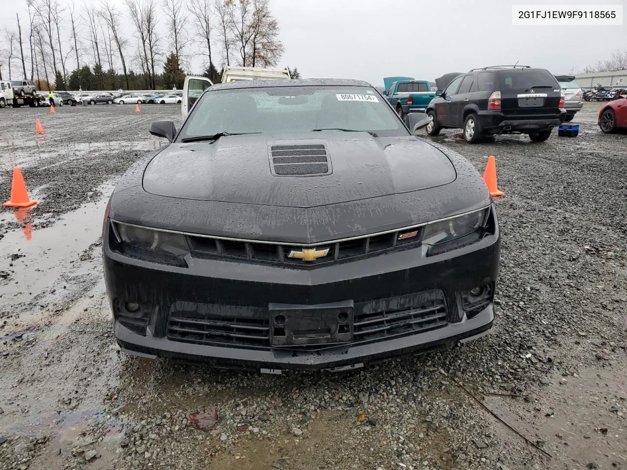 2015 Chevrolet Camaro 2Ss VIN: 2G1FJ1EW9F9118565 Lot: 80671754