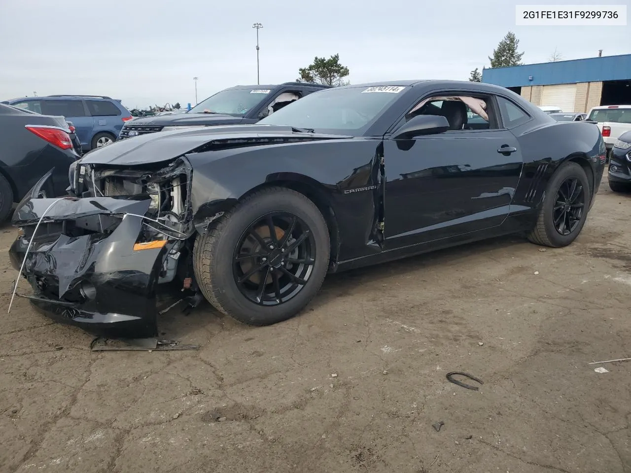 2015 Chevrolet Camaro Lt VIN: 2G1FE1E31F9299736 Lot: 80745114