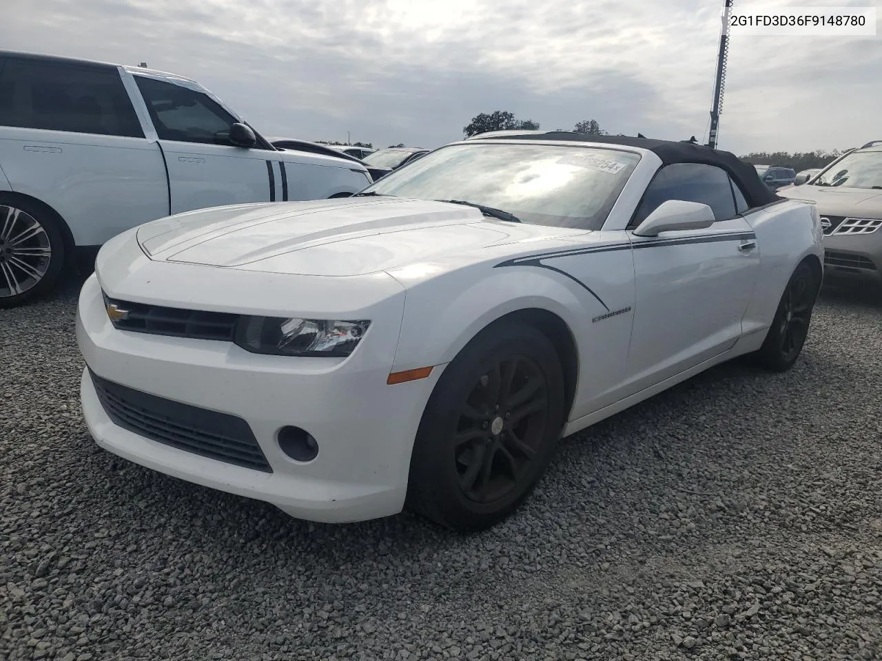 2015 Chevrolet Camaro Lt VIN: 2G1FD3D36F9148780 Lot: 80895204