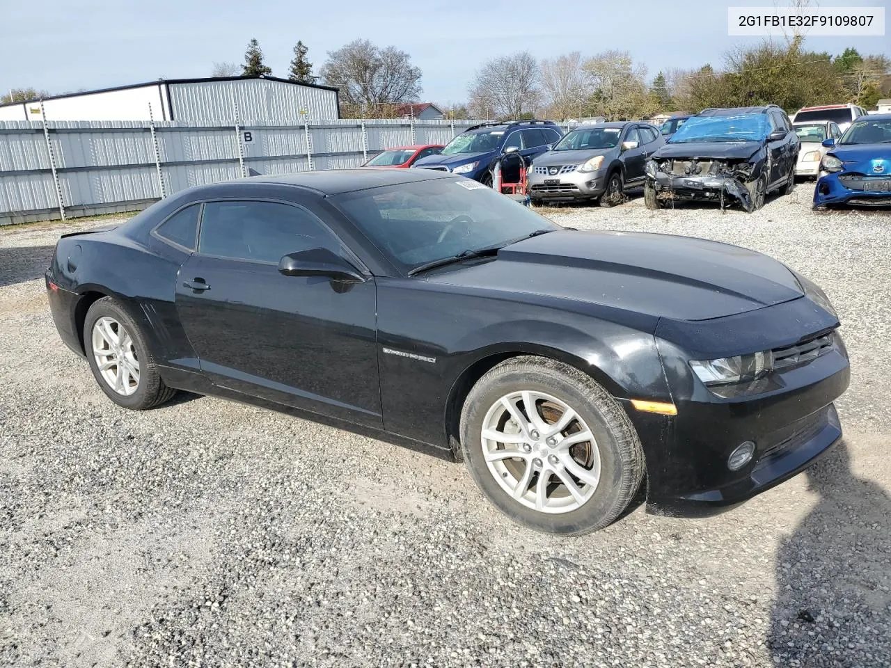 2015 Chevrolet Camaro Ls VIN: 2G1FB1E32F9109807 Lot: 80908114